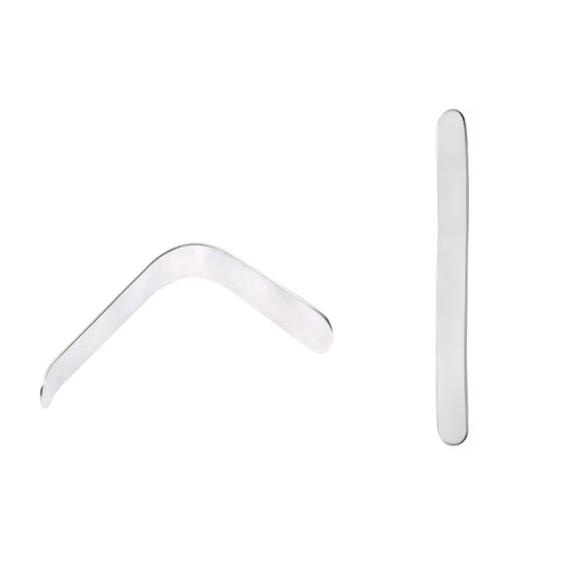 Agarwals Tongue Depressor Straight & L Shape(Set Of 2)