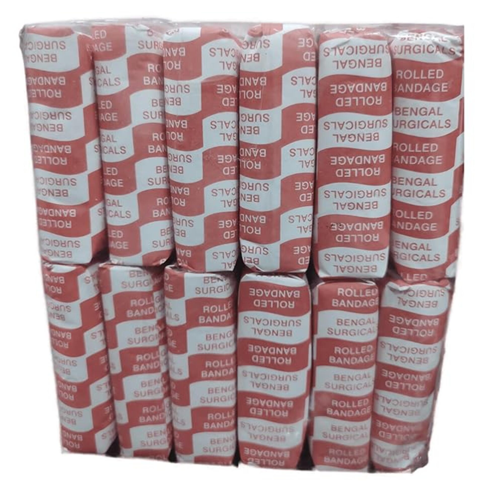 Agarwals Absorbent Cotton Medical Gauze Roll Bandage 3inch(7.5cm x 5mtr)(2Pack i.e.24Rolls)