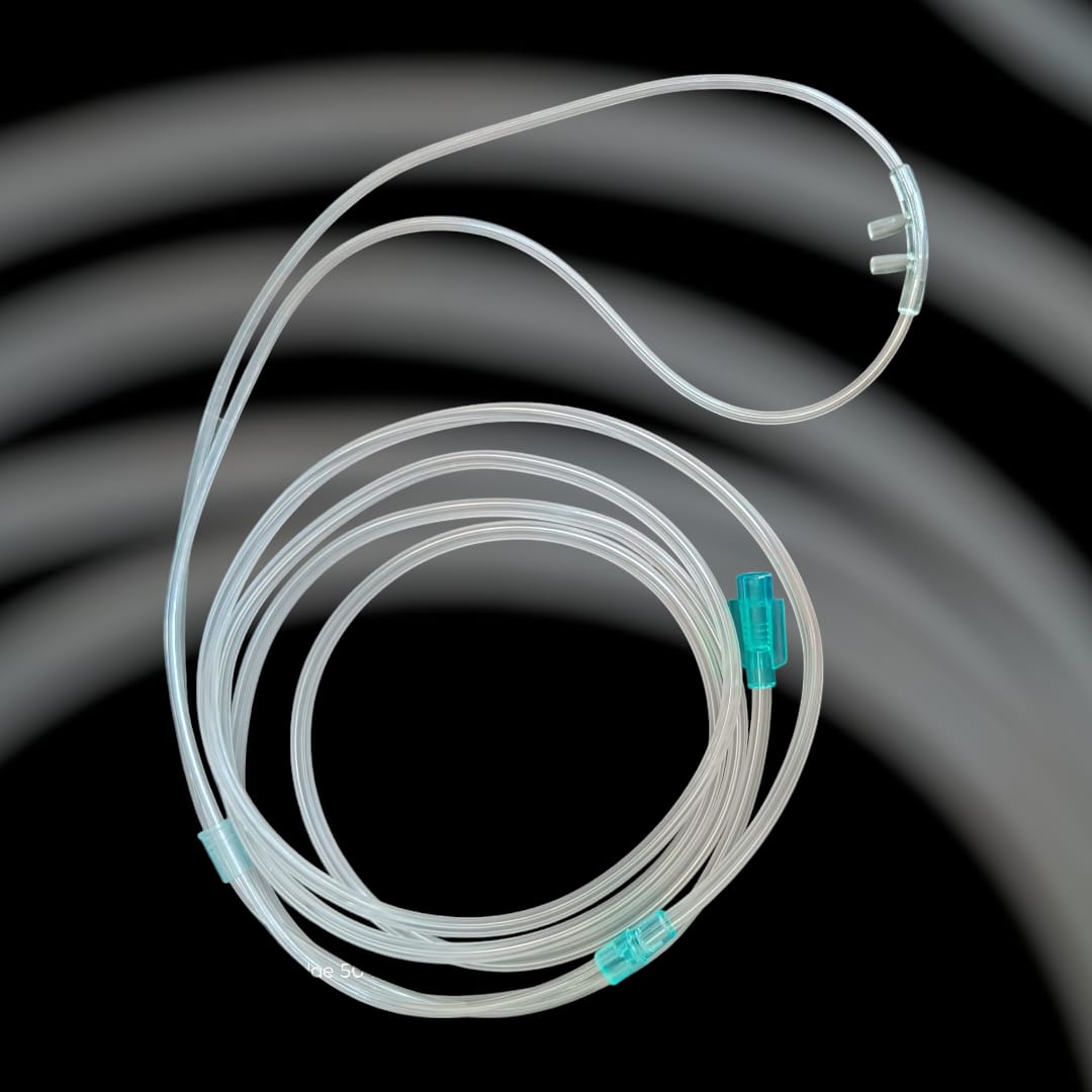 Agarwals Oxygen Nasal Cannula Oxy Set Adult with 2 metres long tube