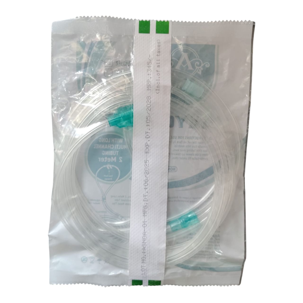 Agarwals Oxygen Nasal Cannula Oxy Set Adult with 2 metres long tube