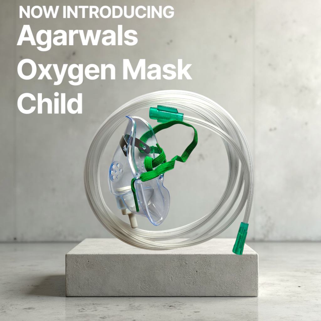 Agarwals Oxygen Face Mask Child/Paediatric 