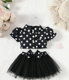 Polka Dot Toddler Outfit