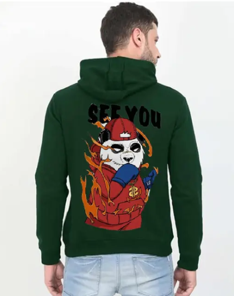 Graphic Panda Hoodie