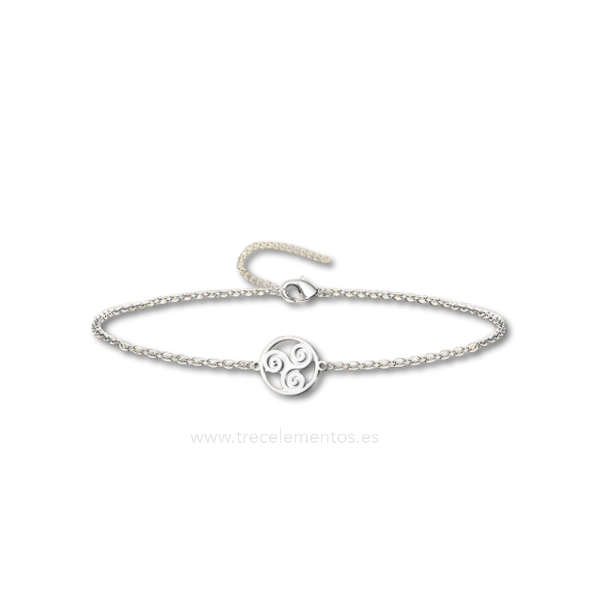 Pulsera Acero Trisquel Celta – Protección · Energía · Sabiduría