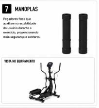 Manoplas para Aparelho de Exercícios