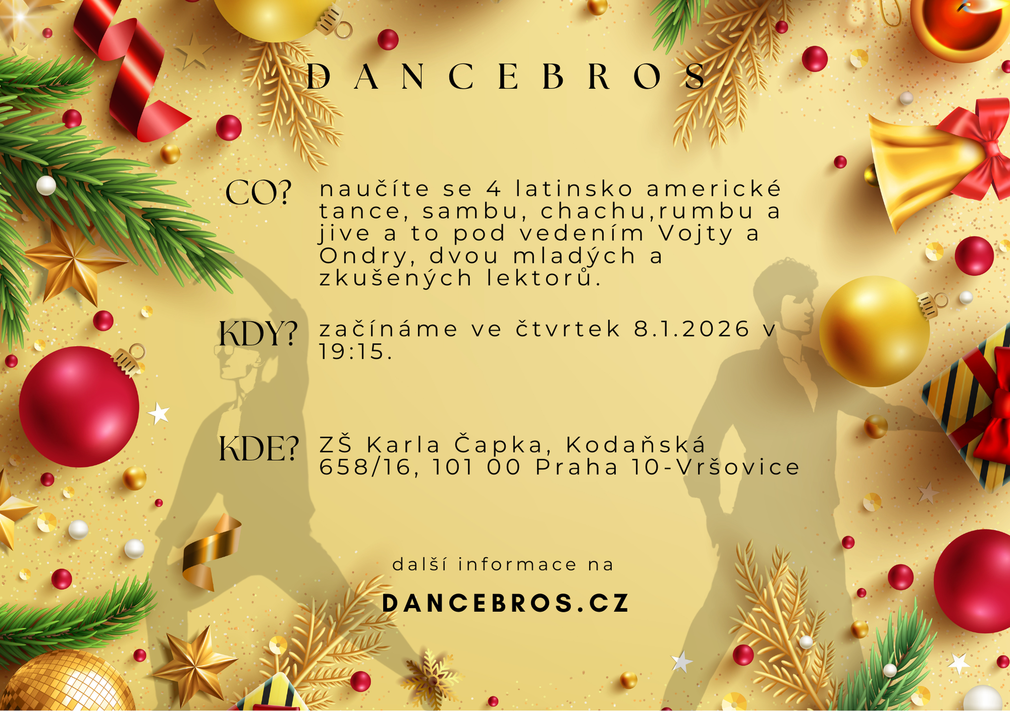 Vánoční poukaz na Latino II