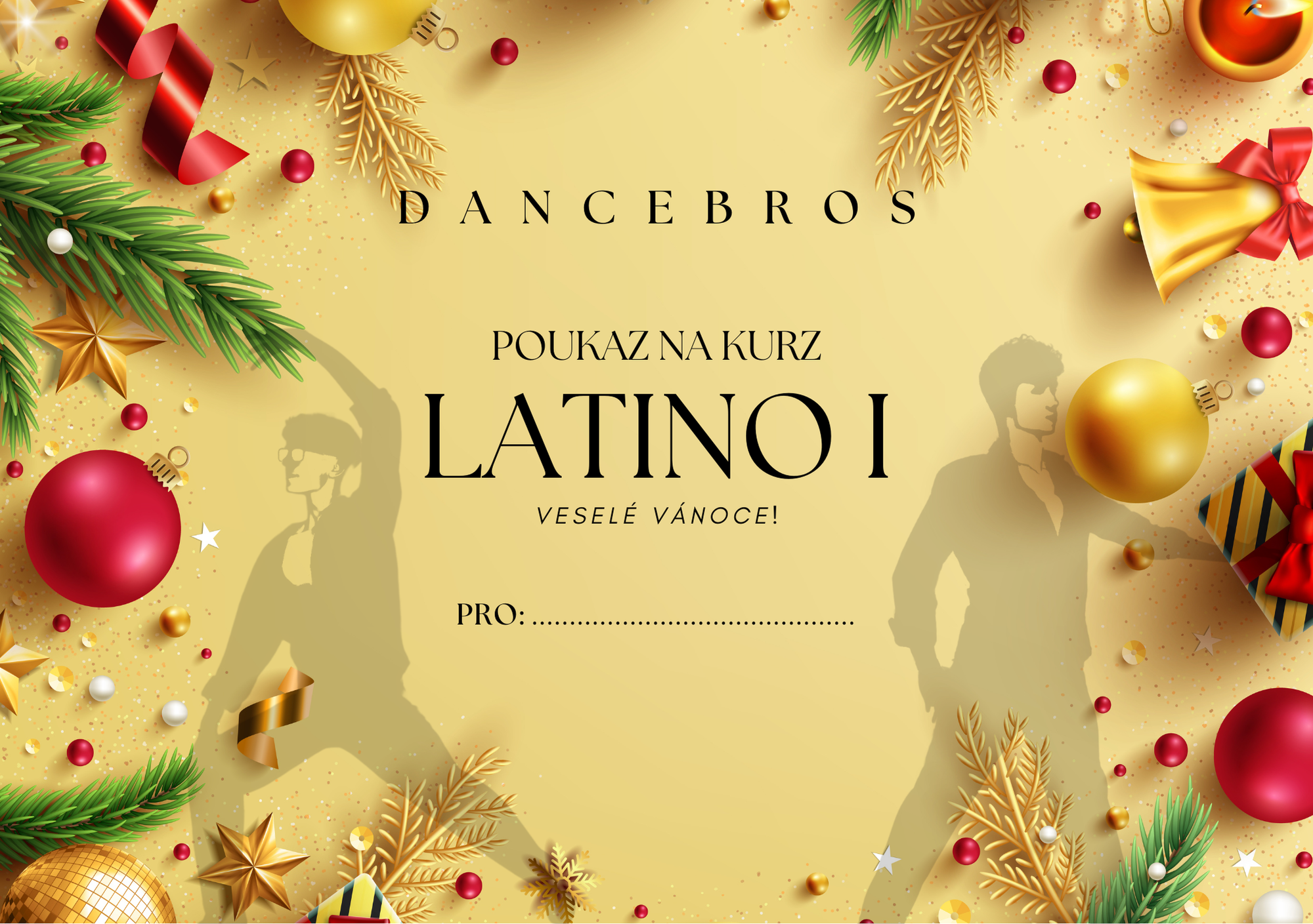 Vánoční poukaz na Latino I