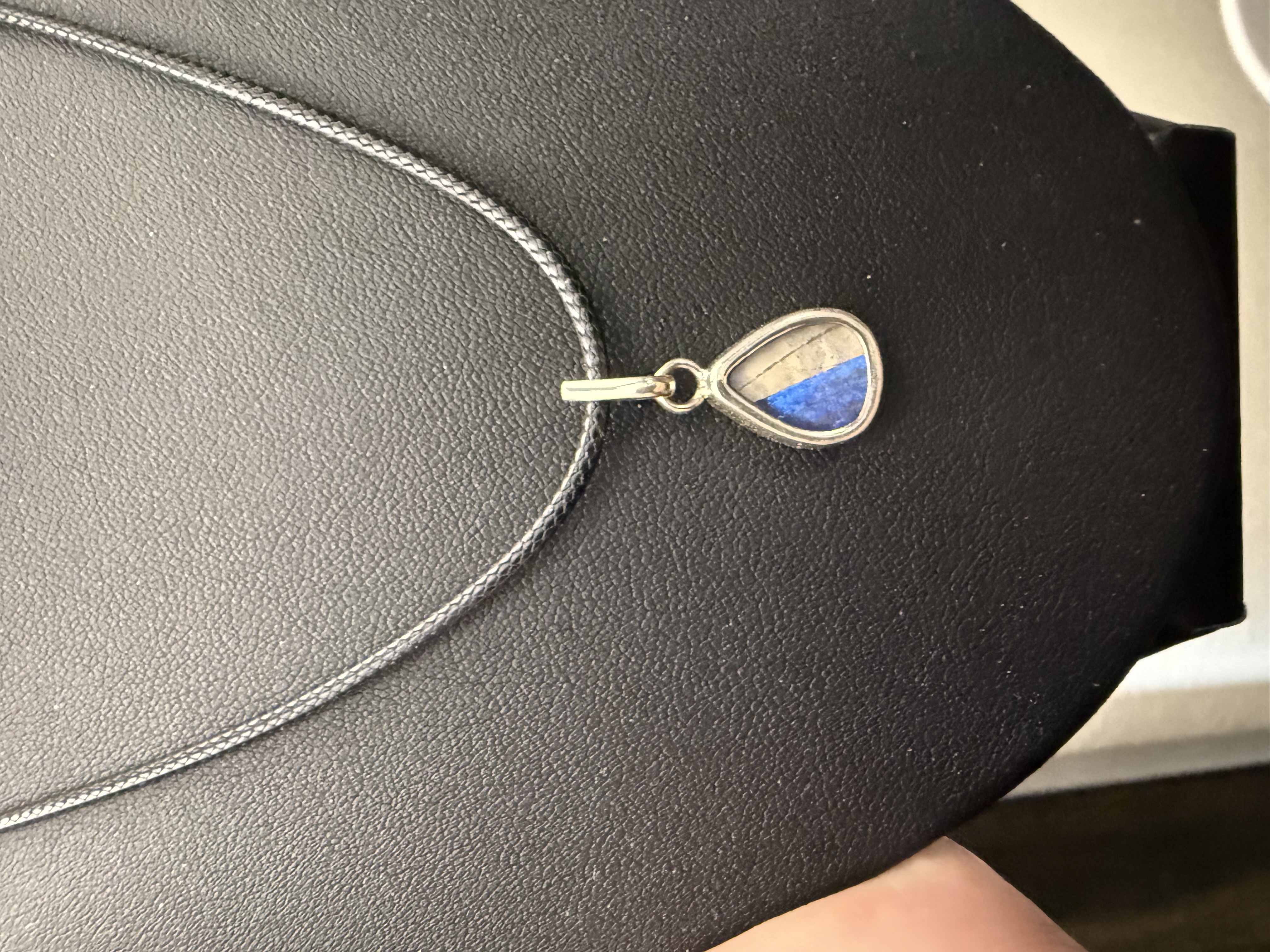 Butterfly 2 Sided 950 Silver Talisman