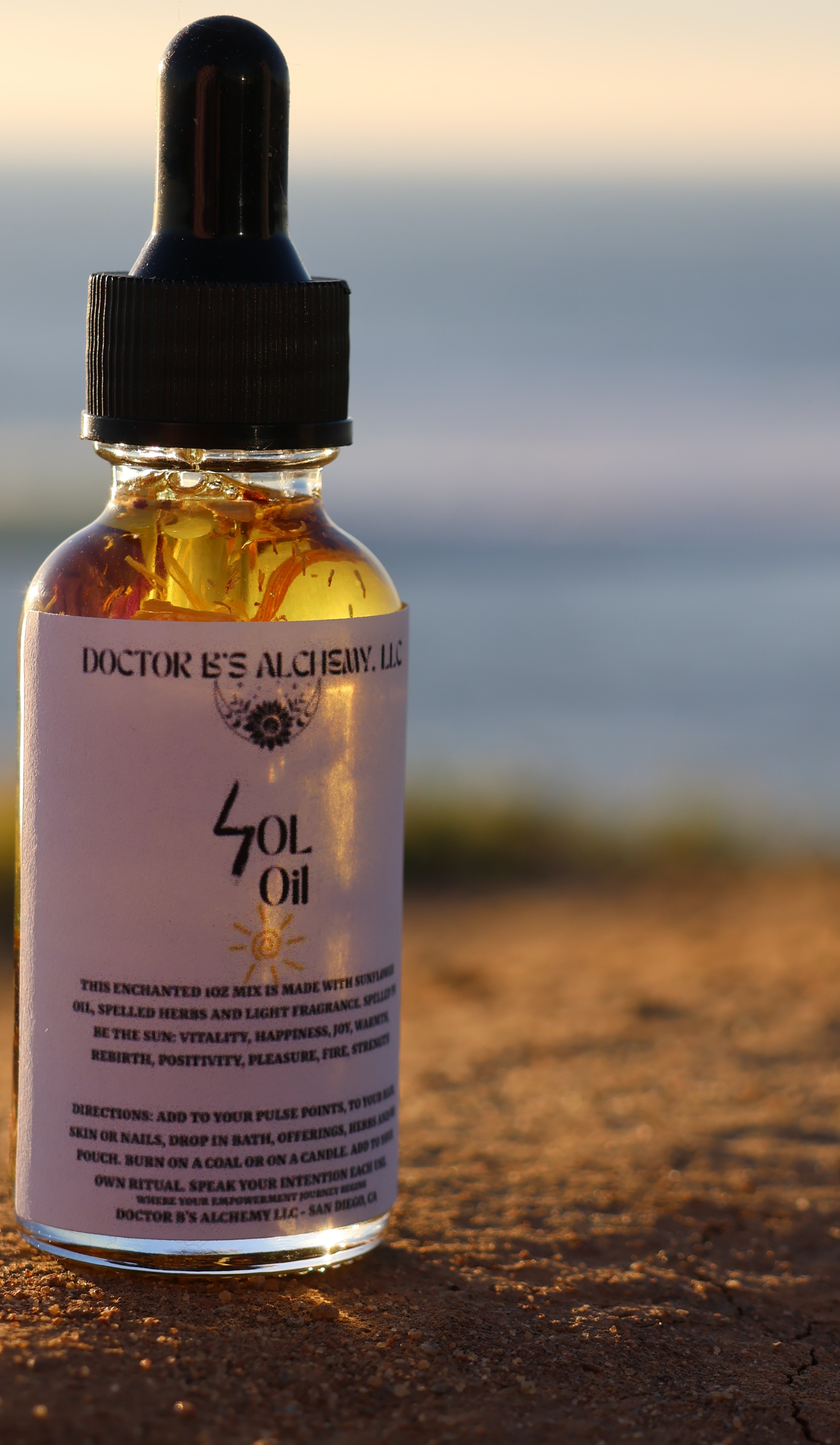 Sol Spelled Oil - The Essence of the Sun
