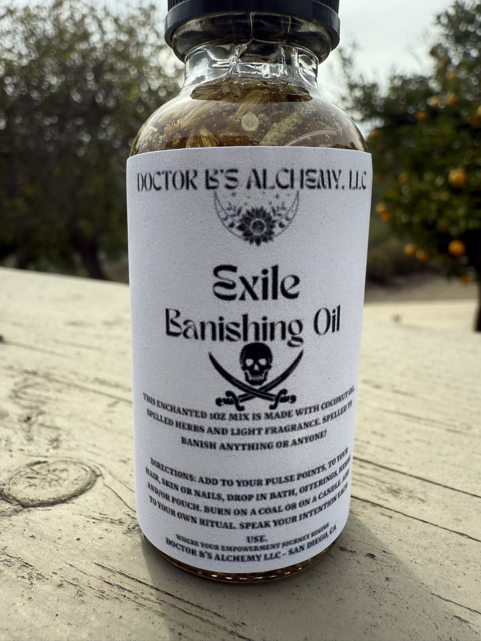 Exile Banishing Spelled Oil For Banishing Anyone or Anything