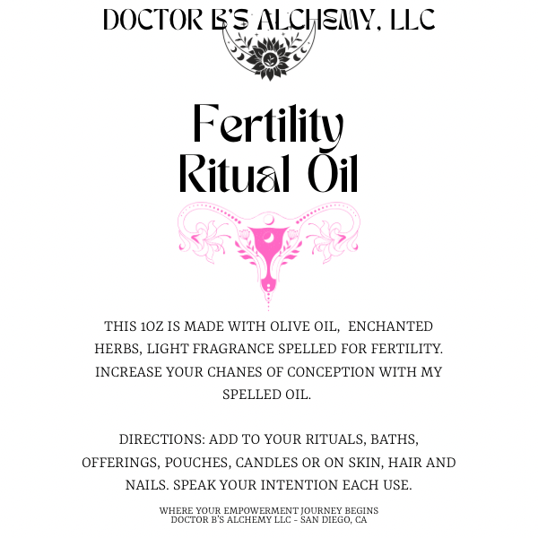 Fertility Ritual Oil