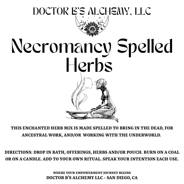 Necromancy Spelled Herbs