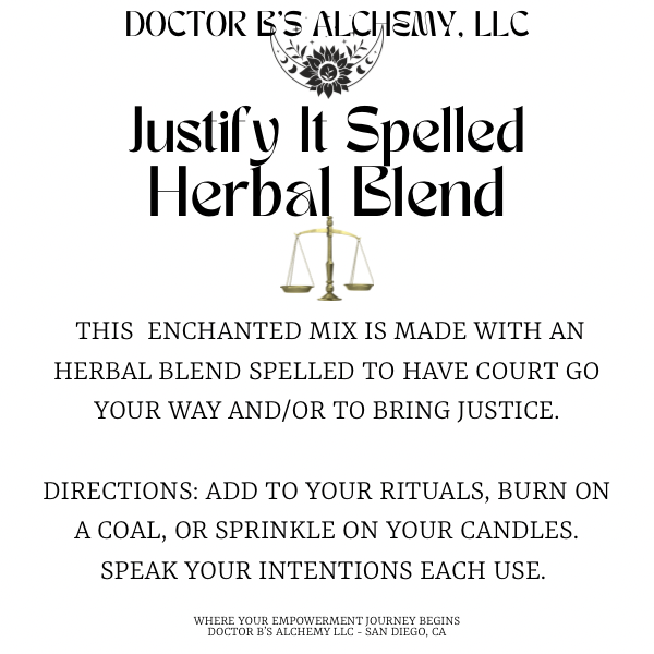 Justify It Spelled Herbal Blend