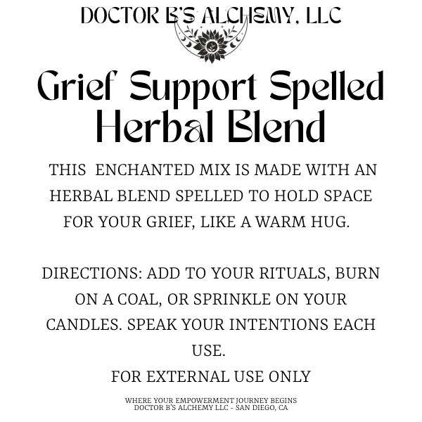 Grief Support Spelled Herbal Blend