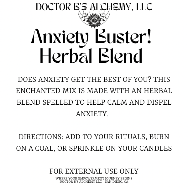 Anxiety Buster! Herbal Blend
