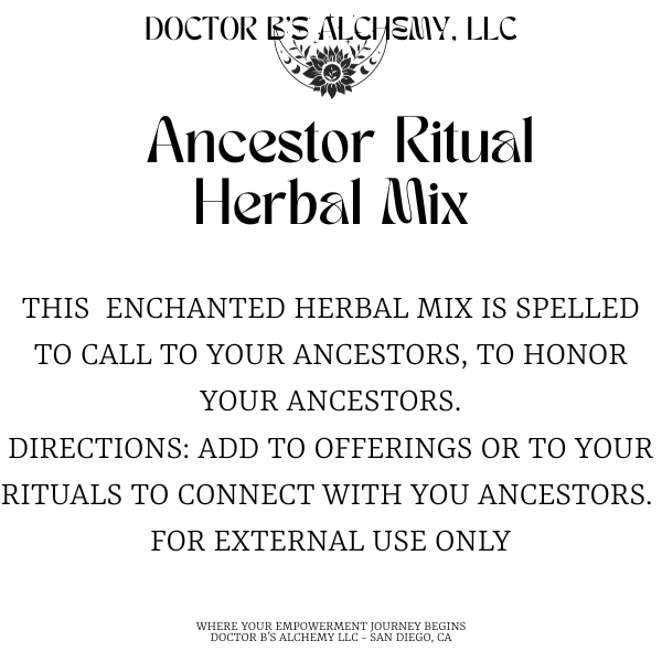 Ancestor Ritual Herbal Mix