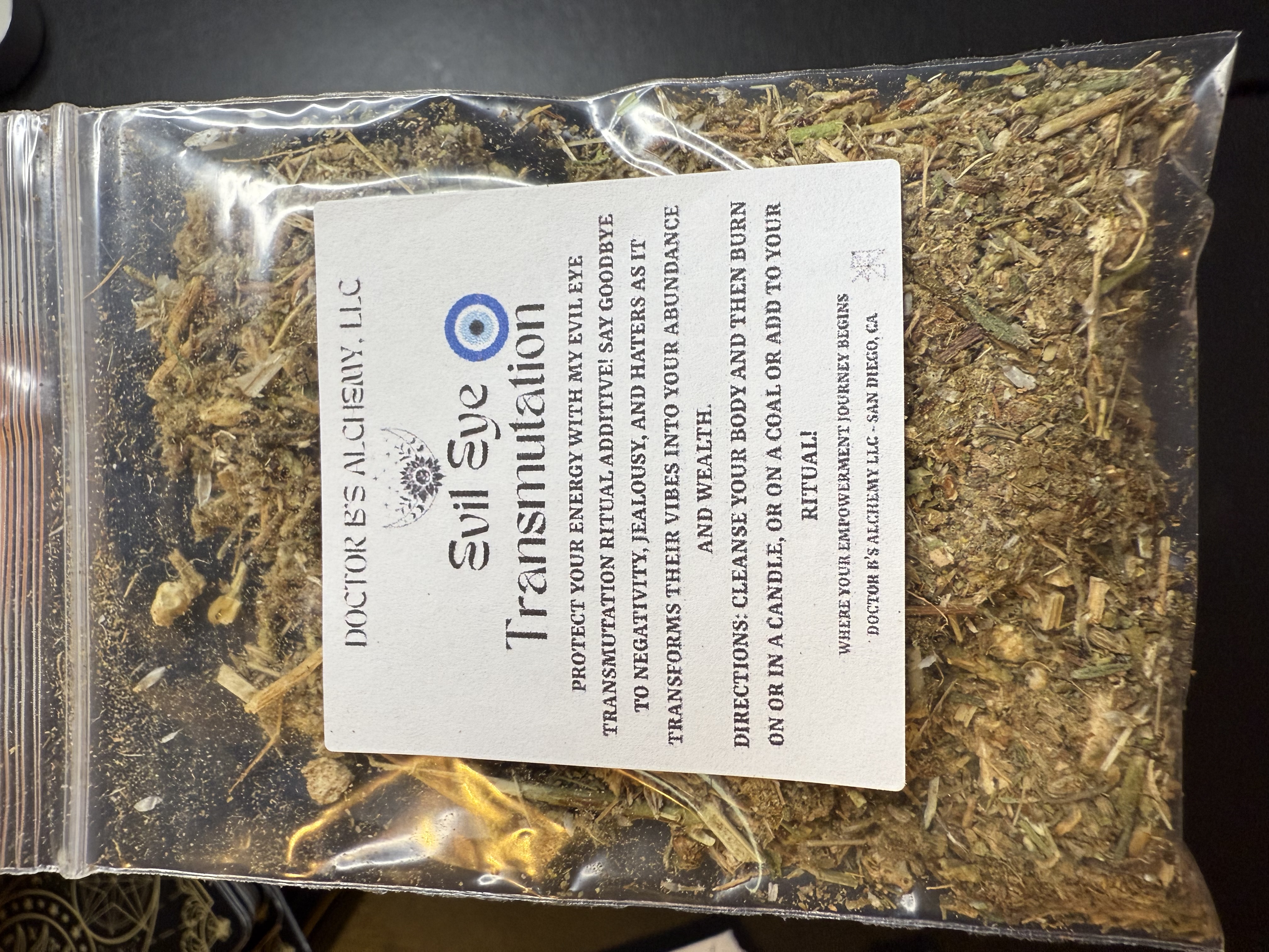 Evil Eye Transmutation Herbs