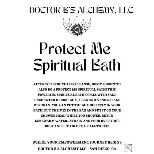Protect Me Spiritual Bath