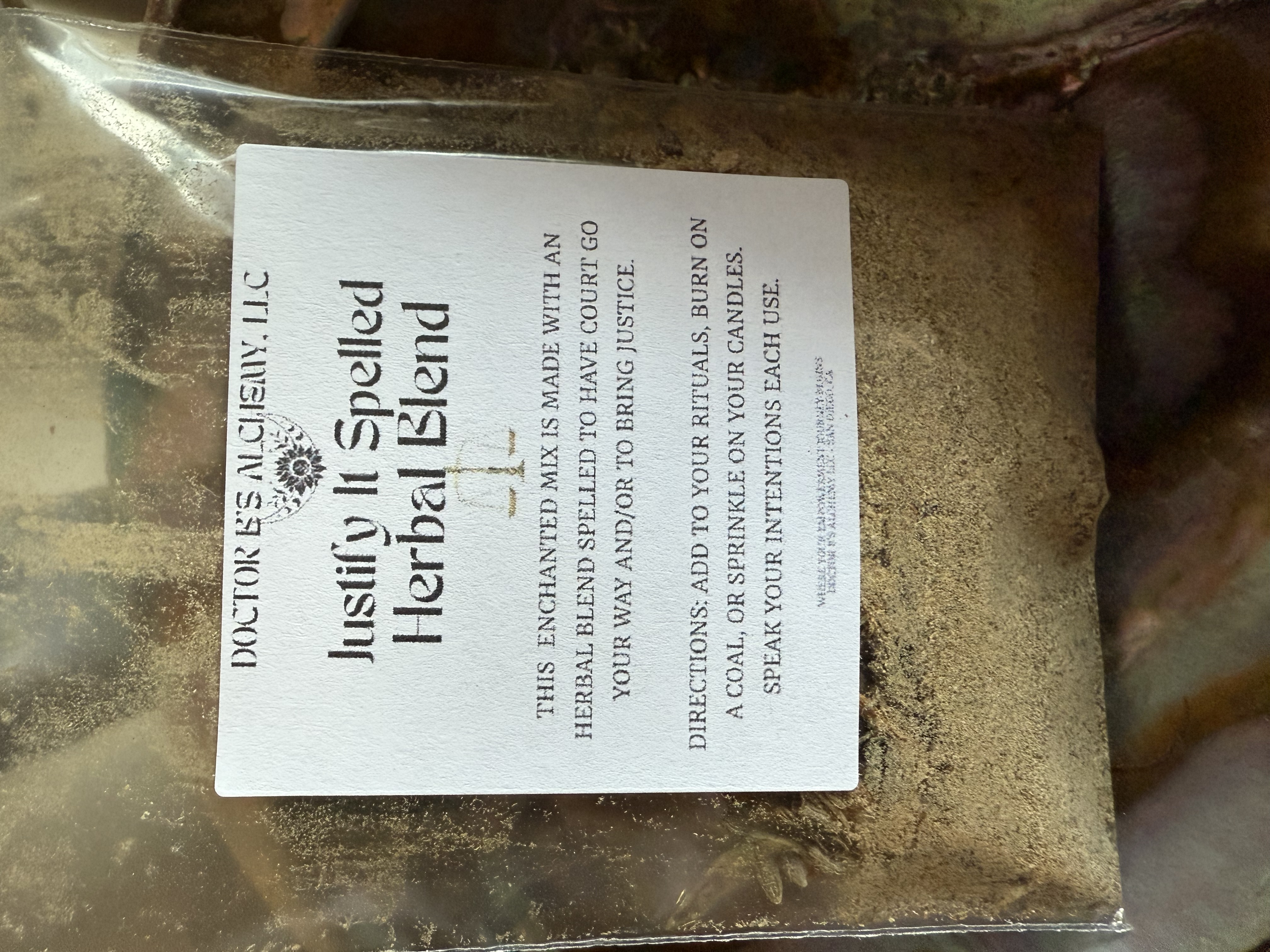 Justify It Spelled Herbal Blend