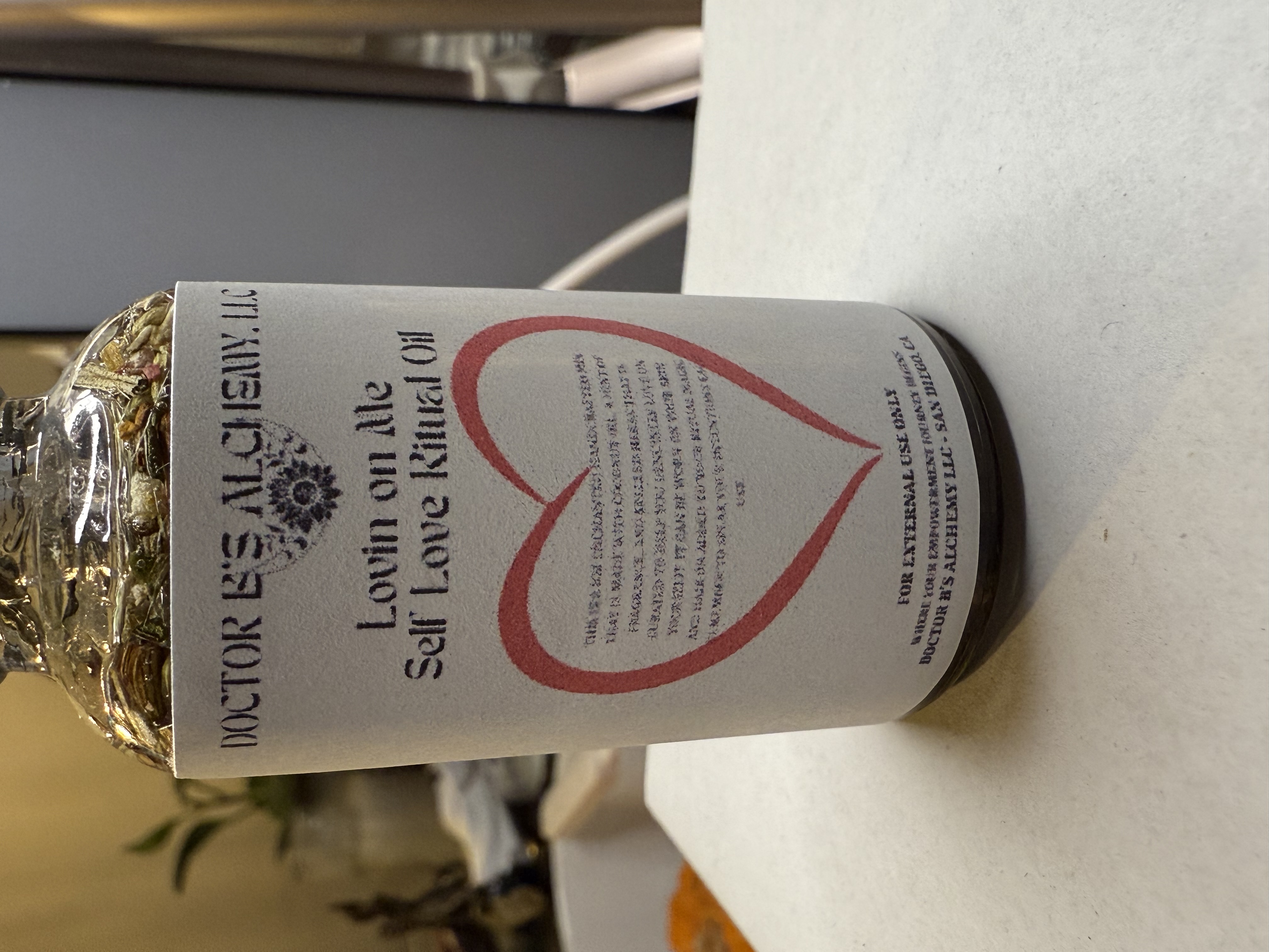 Lovin on Me Self Love Ritual Oil