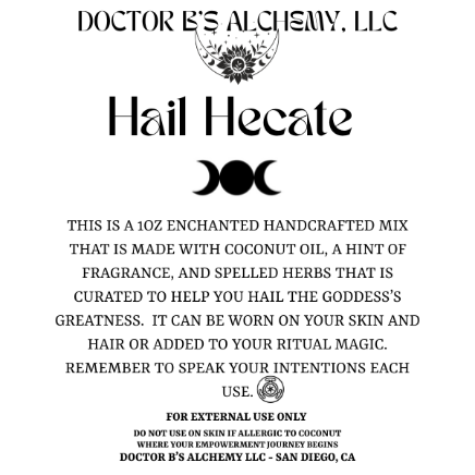 Hail Hecate Enchanted Handcrafted Mix