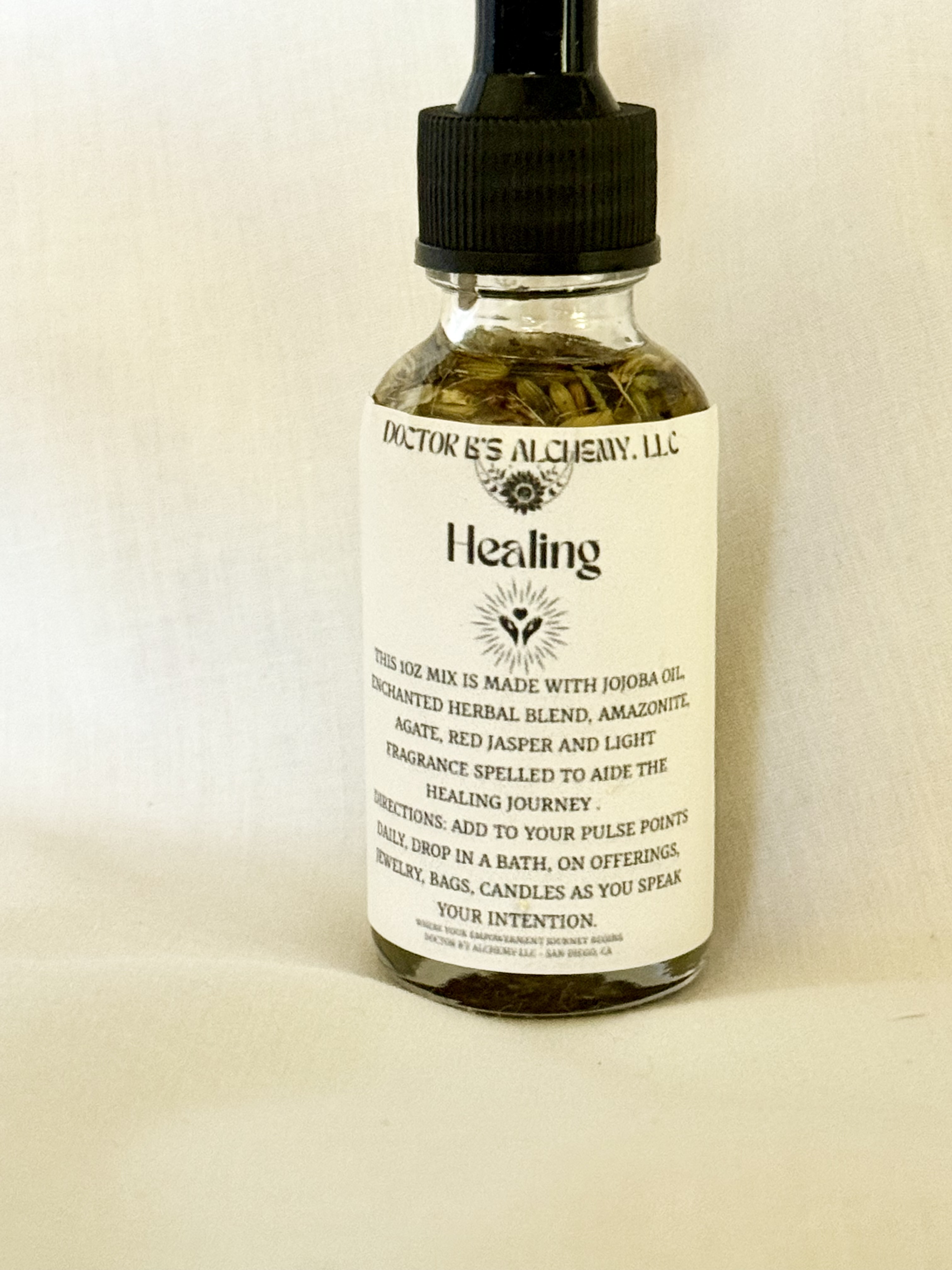 Healing Spelled Oil