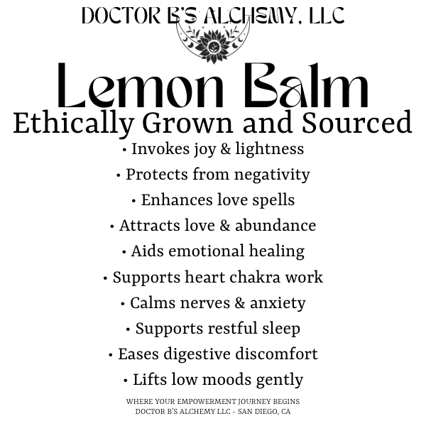 Organic Lemon Balm