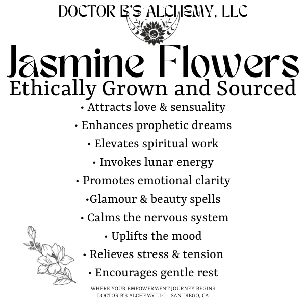 Organic Jasmine Flowers