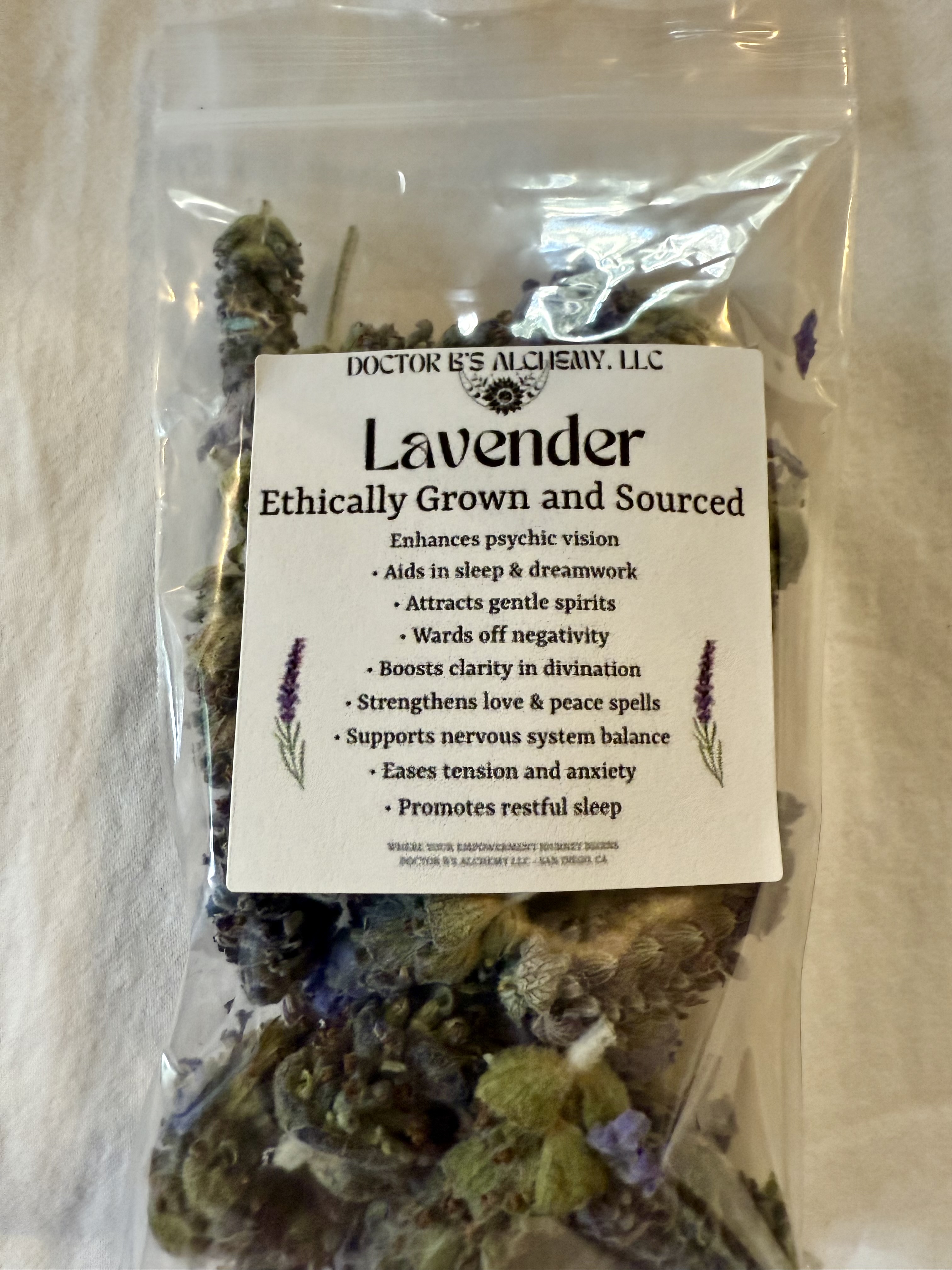 Organic Lavender Flowers