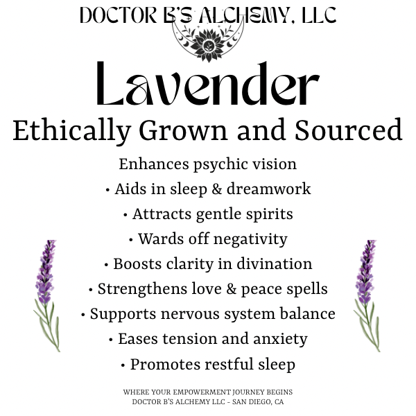 Organic Lavender Flowers