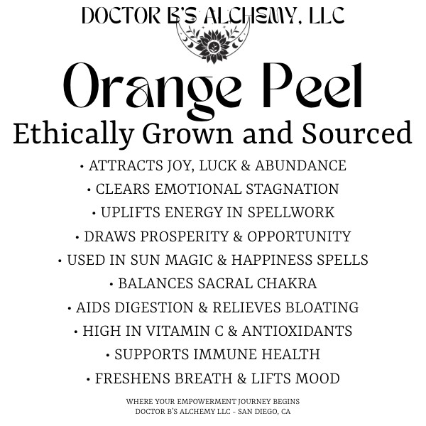 Dried Orange Peel