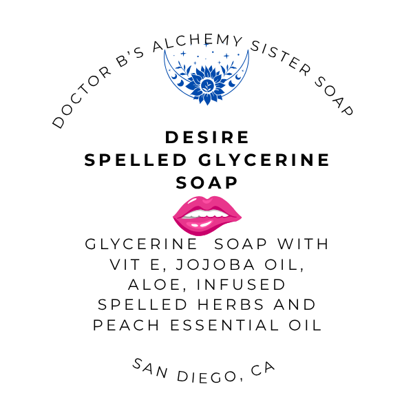 Desire Spelled Glycerine Soap