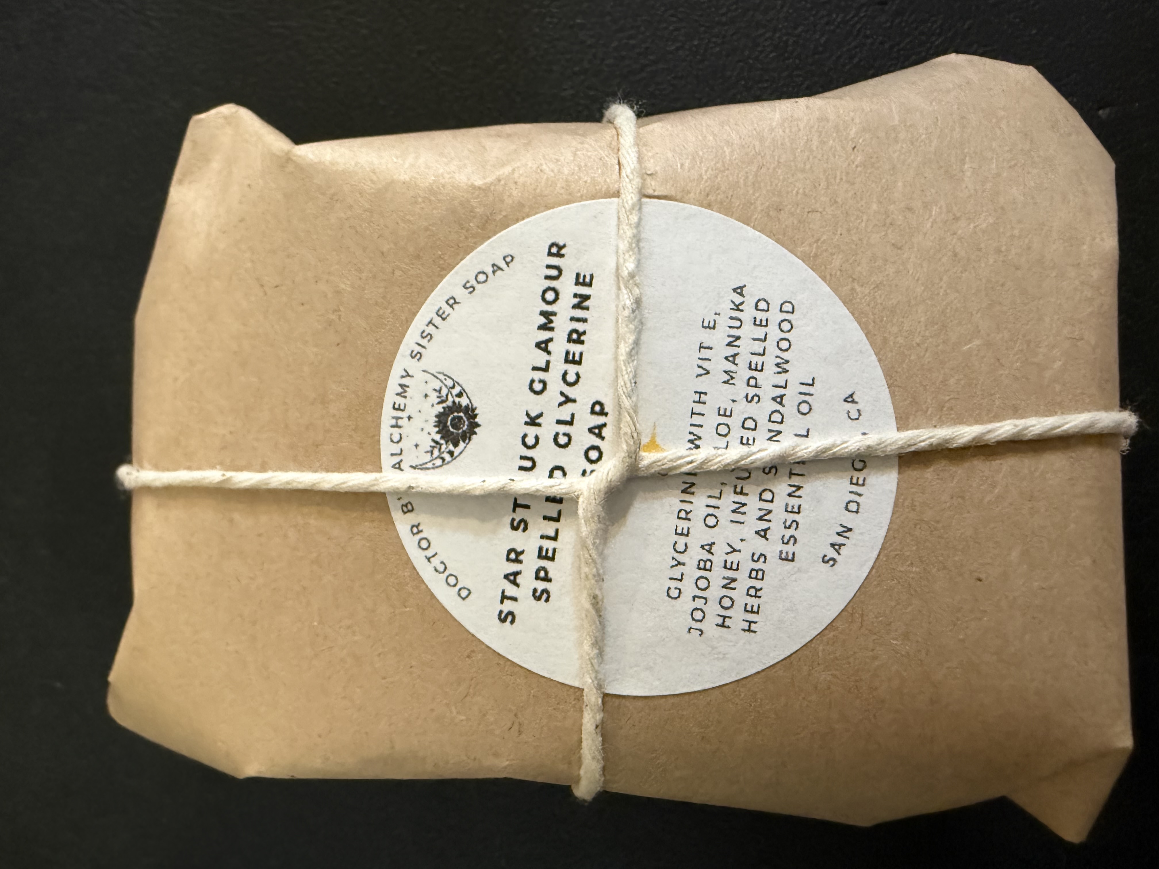 Starstruck Glamour Spelled Glycerine Soap