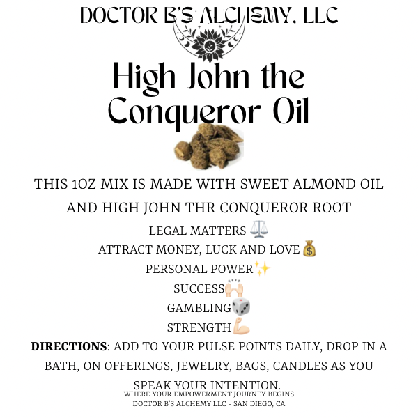 High John the Conqueror Oil