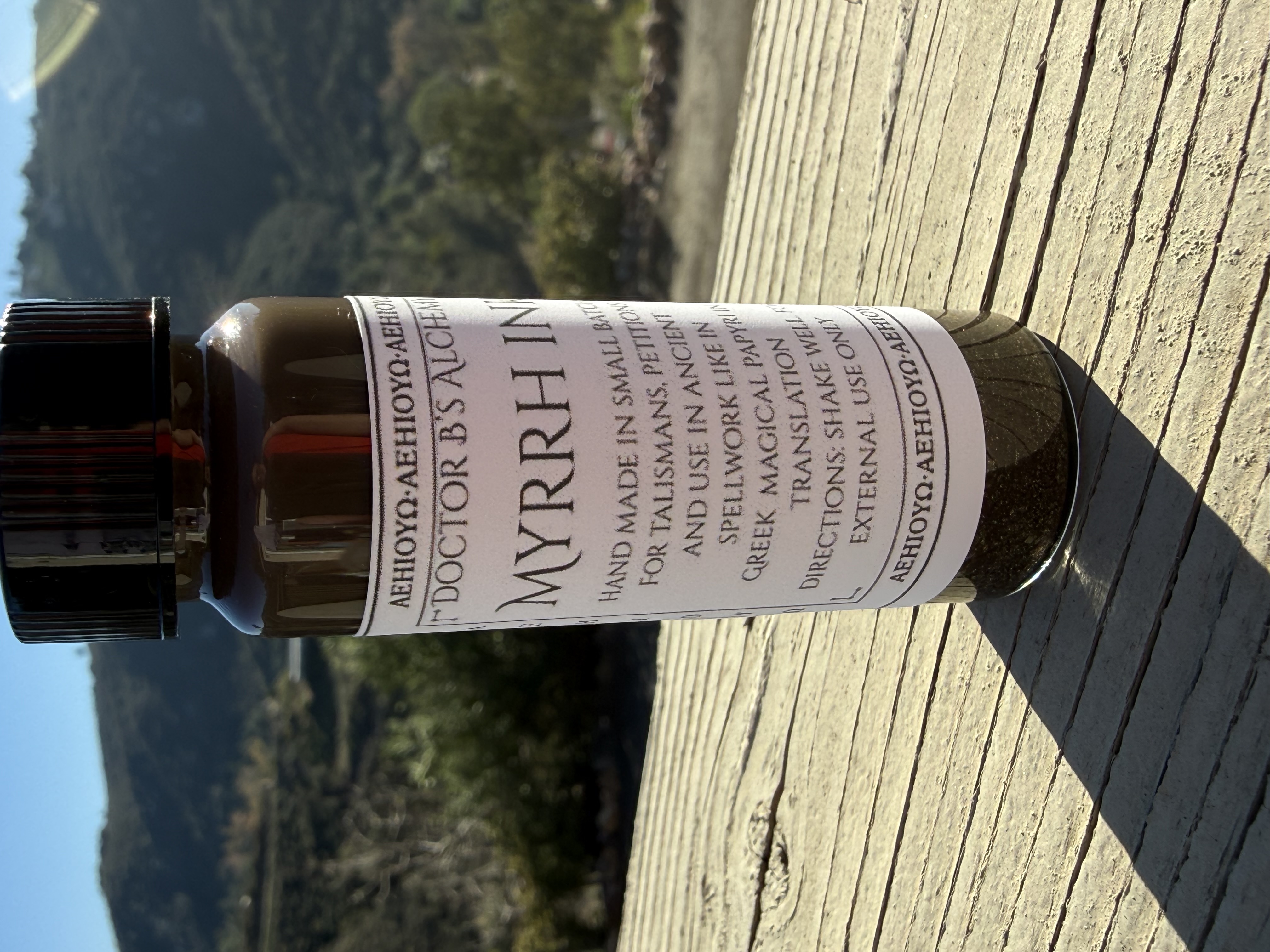 Myrrh Ink For Use In Magical Workings