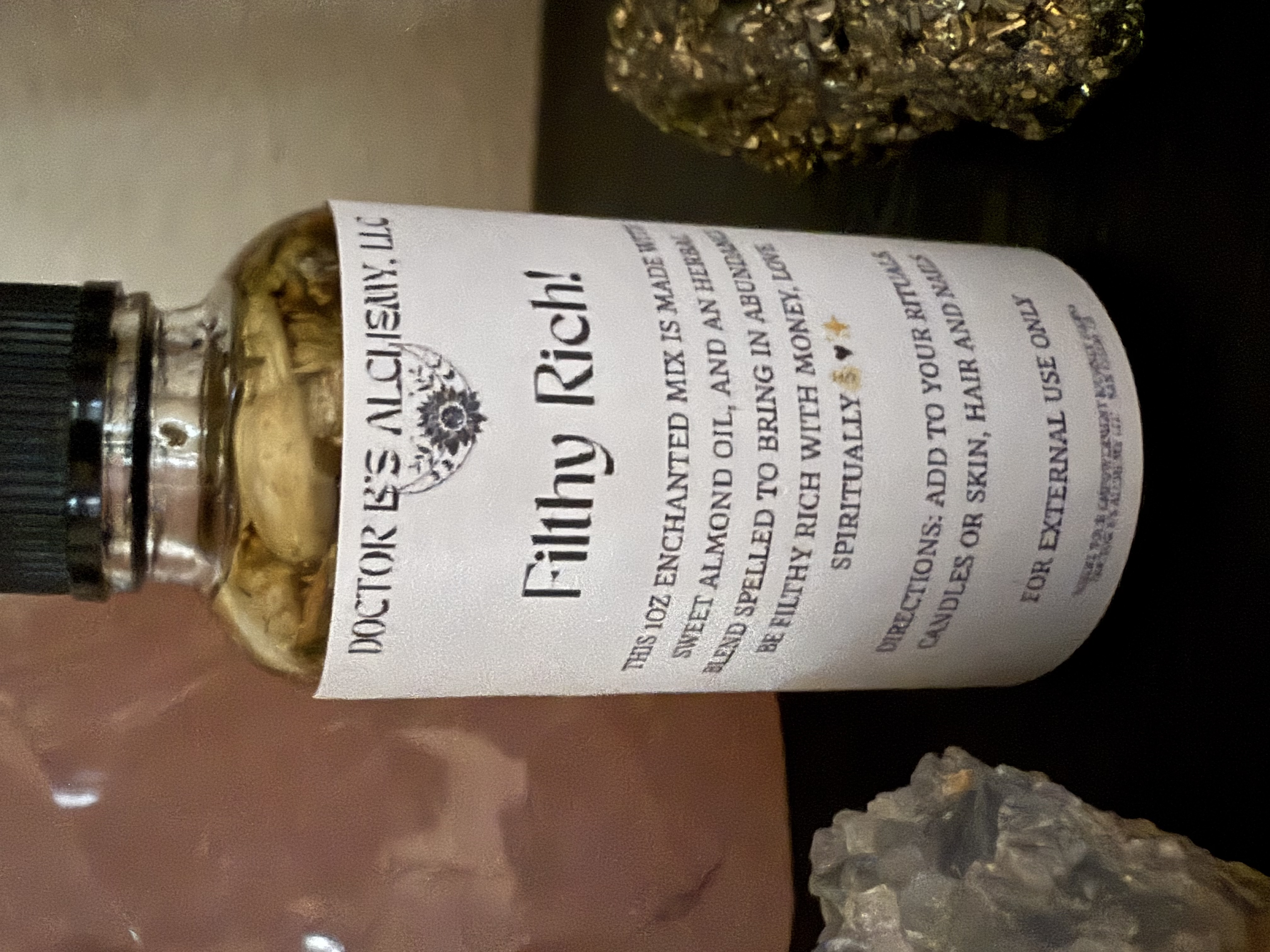 Filthy Rich Enchanted Oil for Abundance