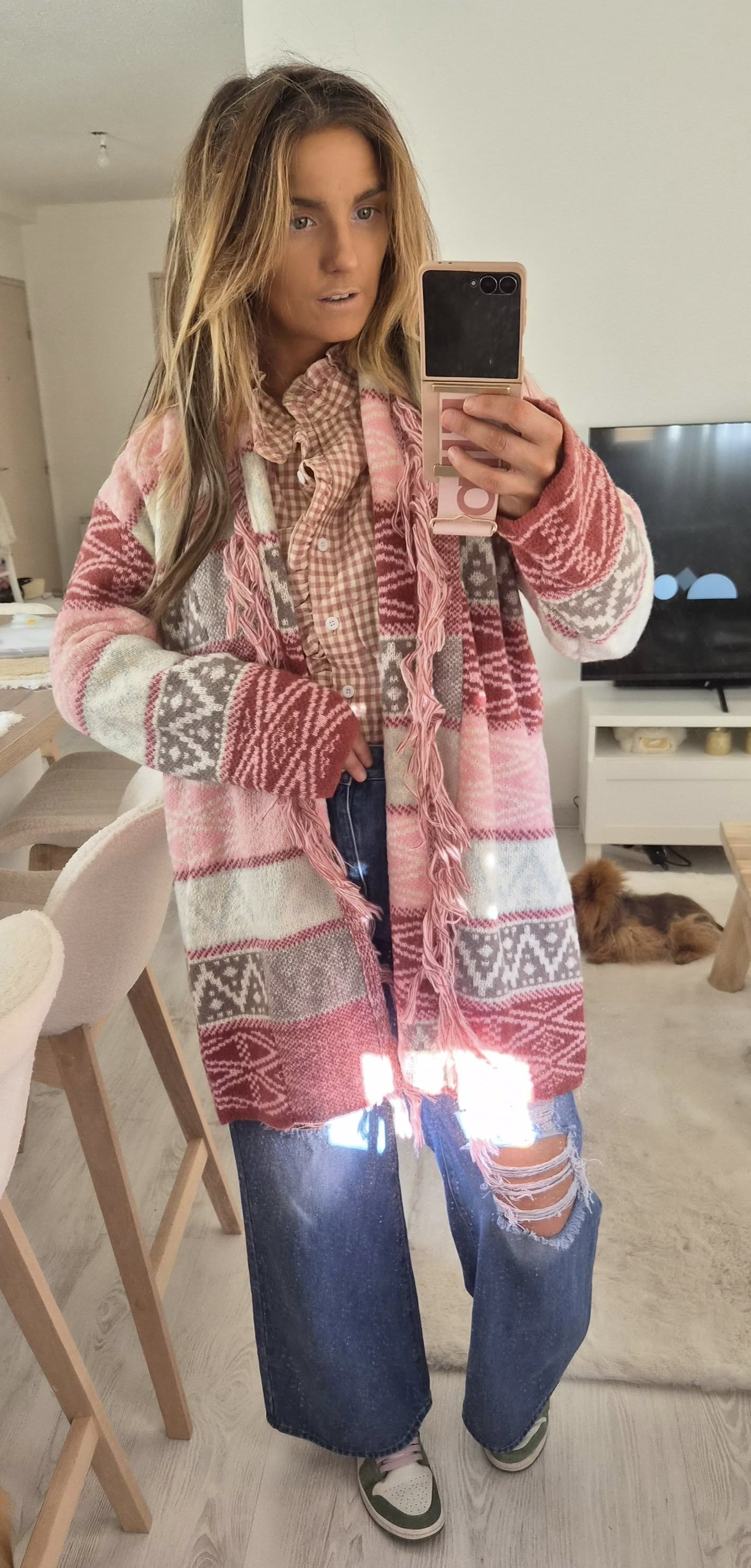 Gilet patchwork bohème BILLY 