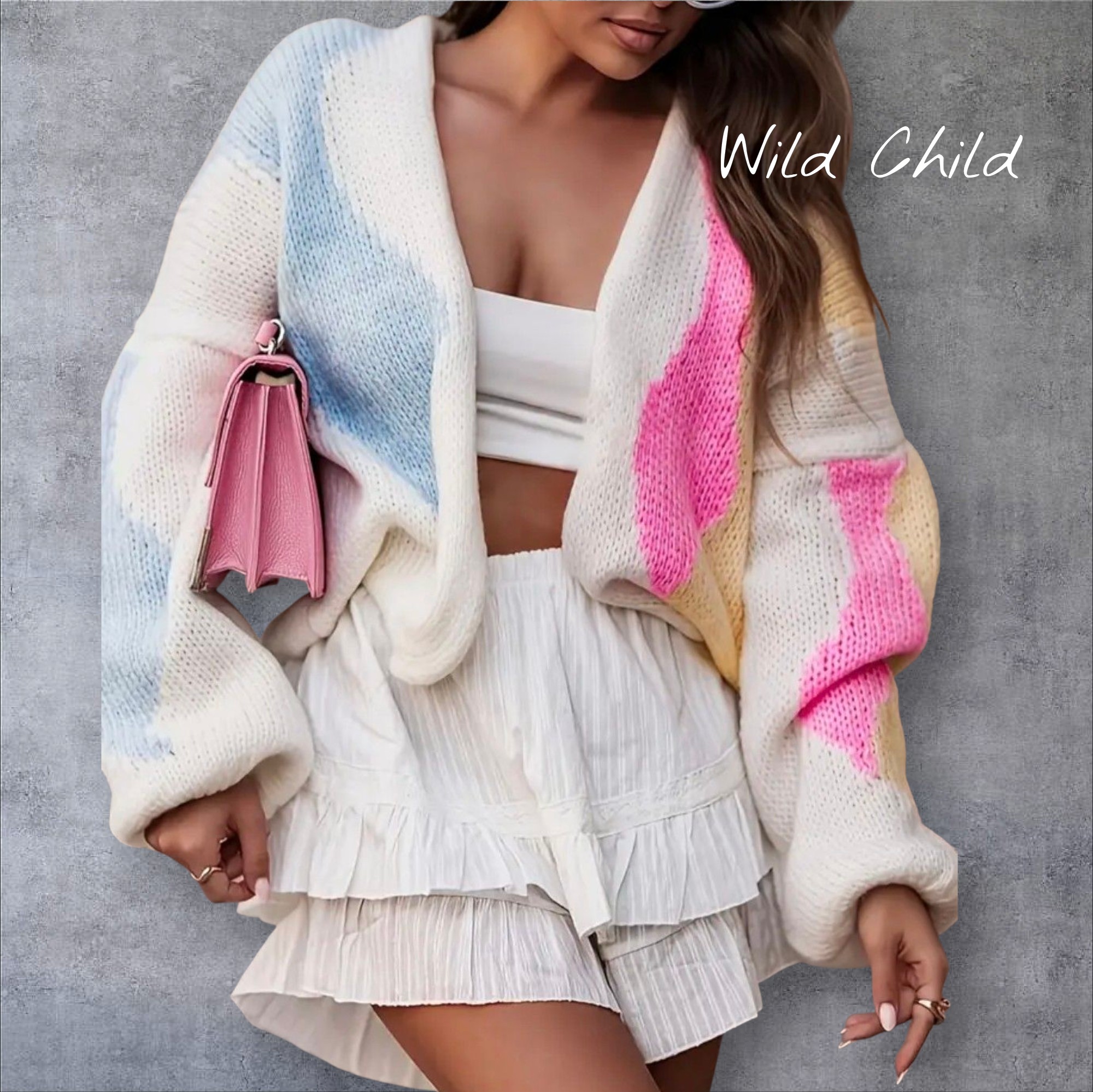 Gilet multicolore BUBBLE