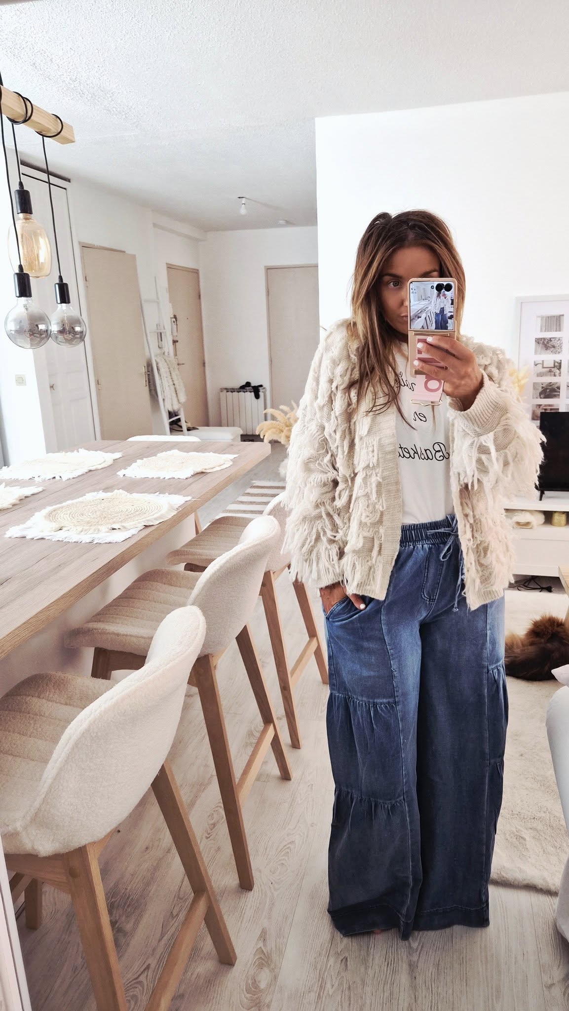 Pantalon large ZOE