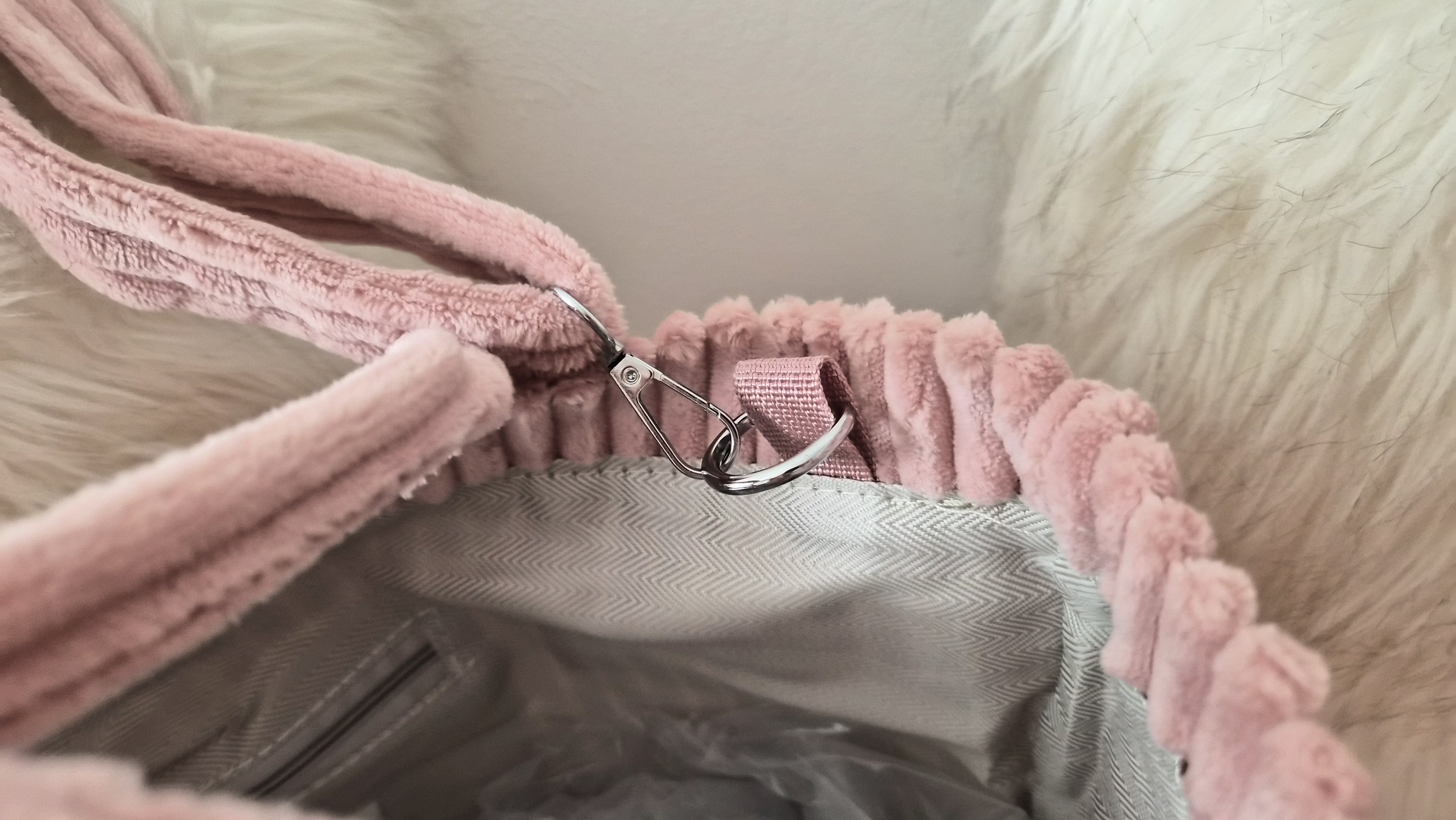 Sac Tote Bag velours TOAST
