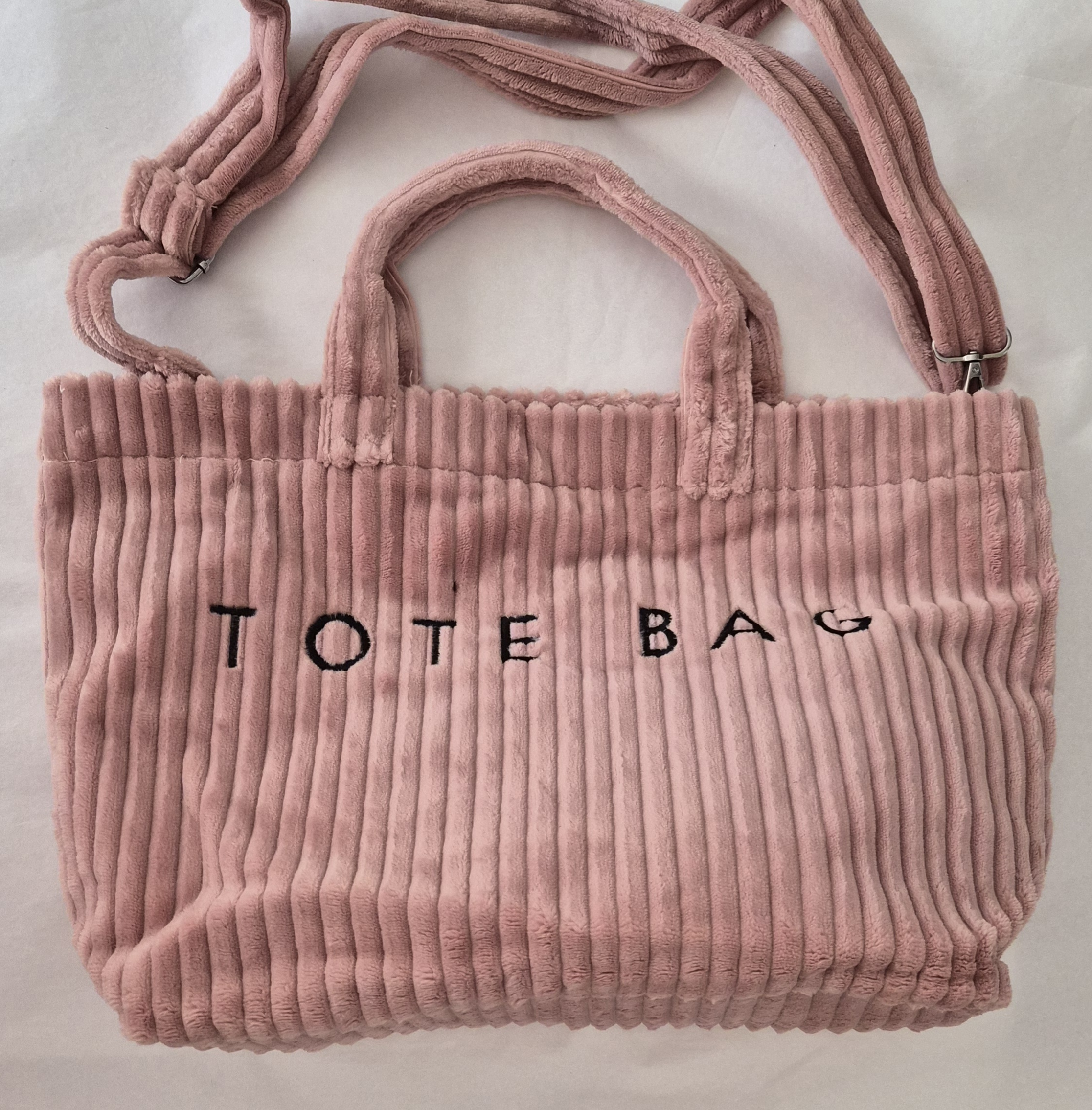 Sac Tote Bag velours TOAST