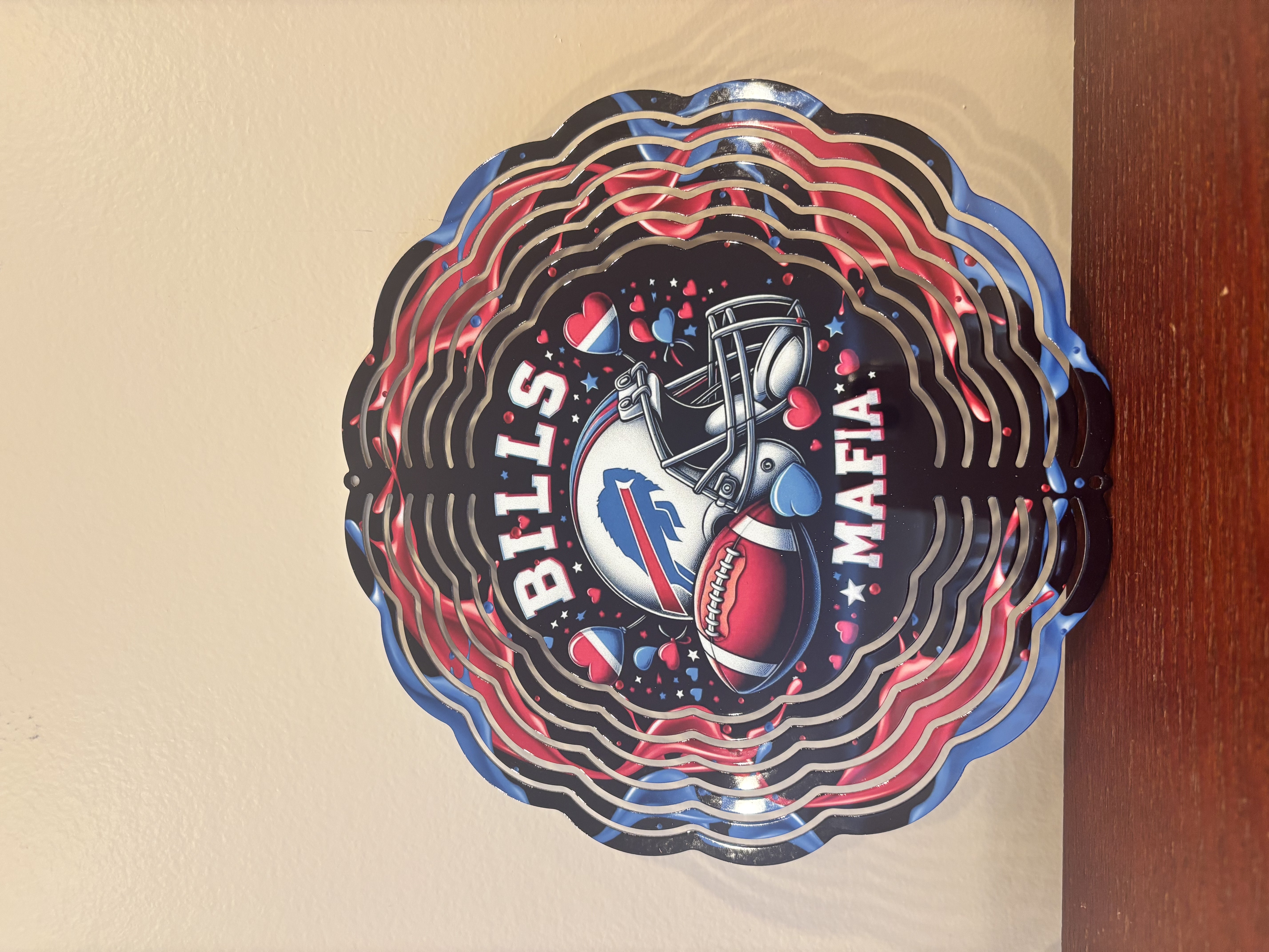 Bills Mafia Wind Spinner