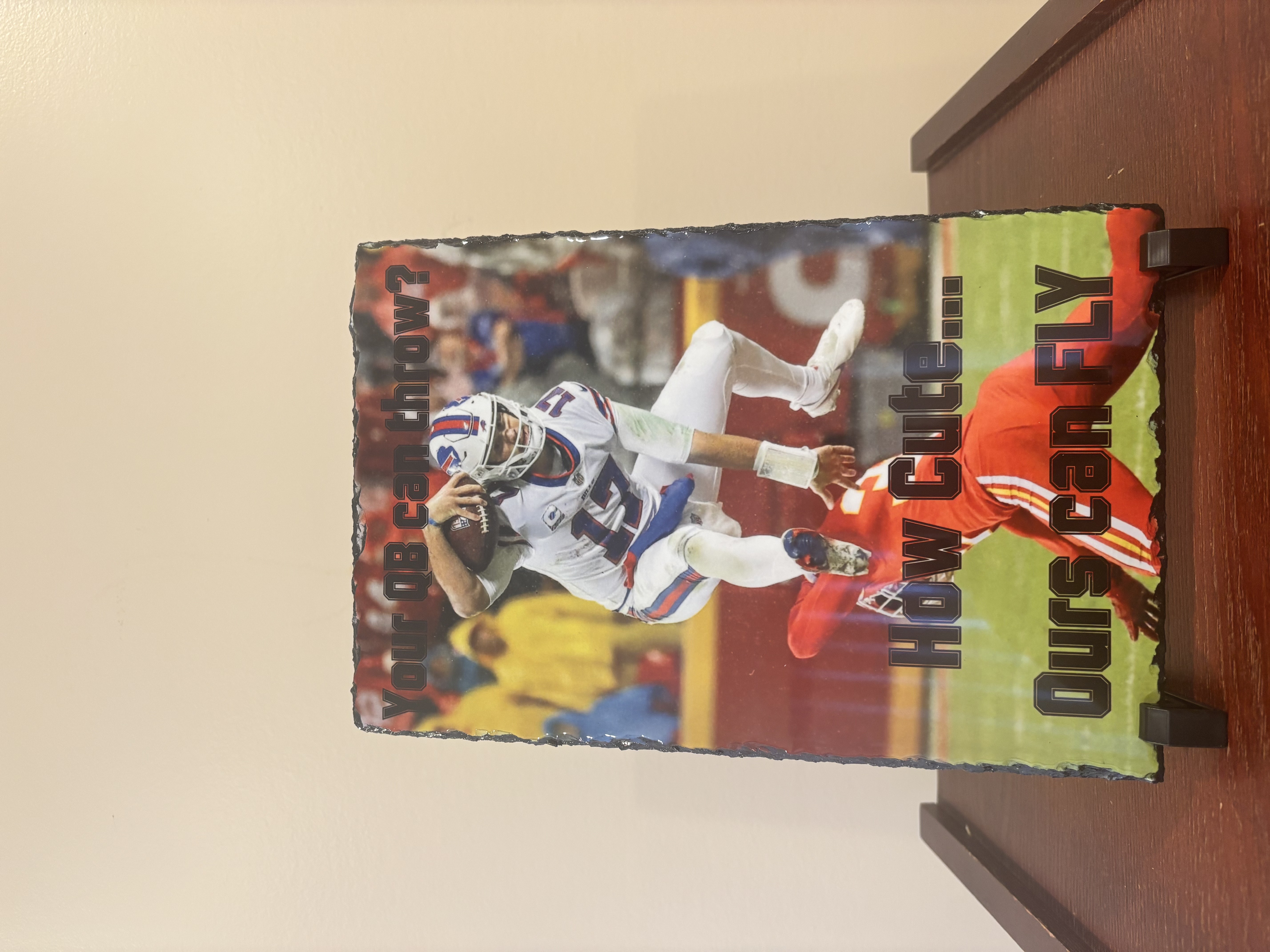 Buffalo Bills Decorative Photo Slate