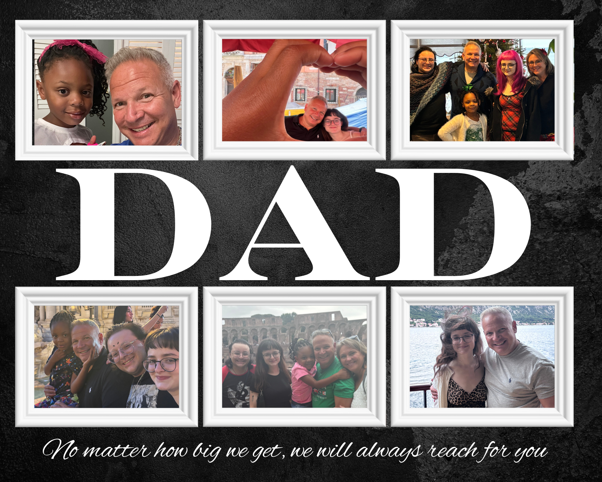 Personalized Photo Collage Slates