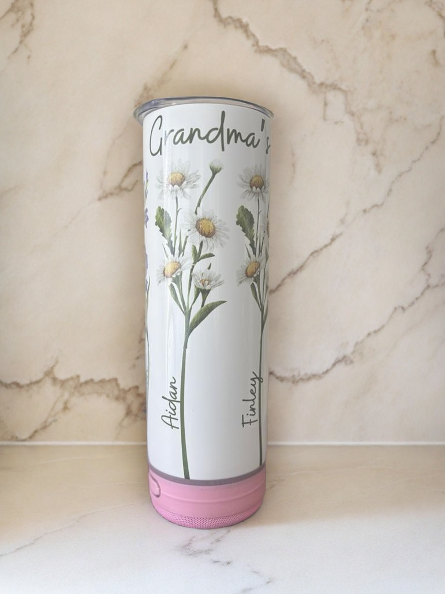 20 oz Insulated Tumbler with Bluetooth Player