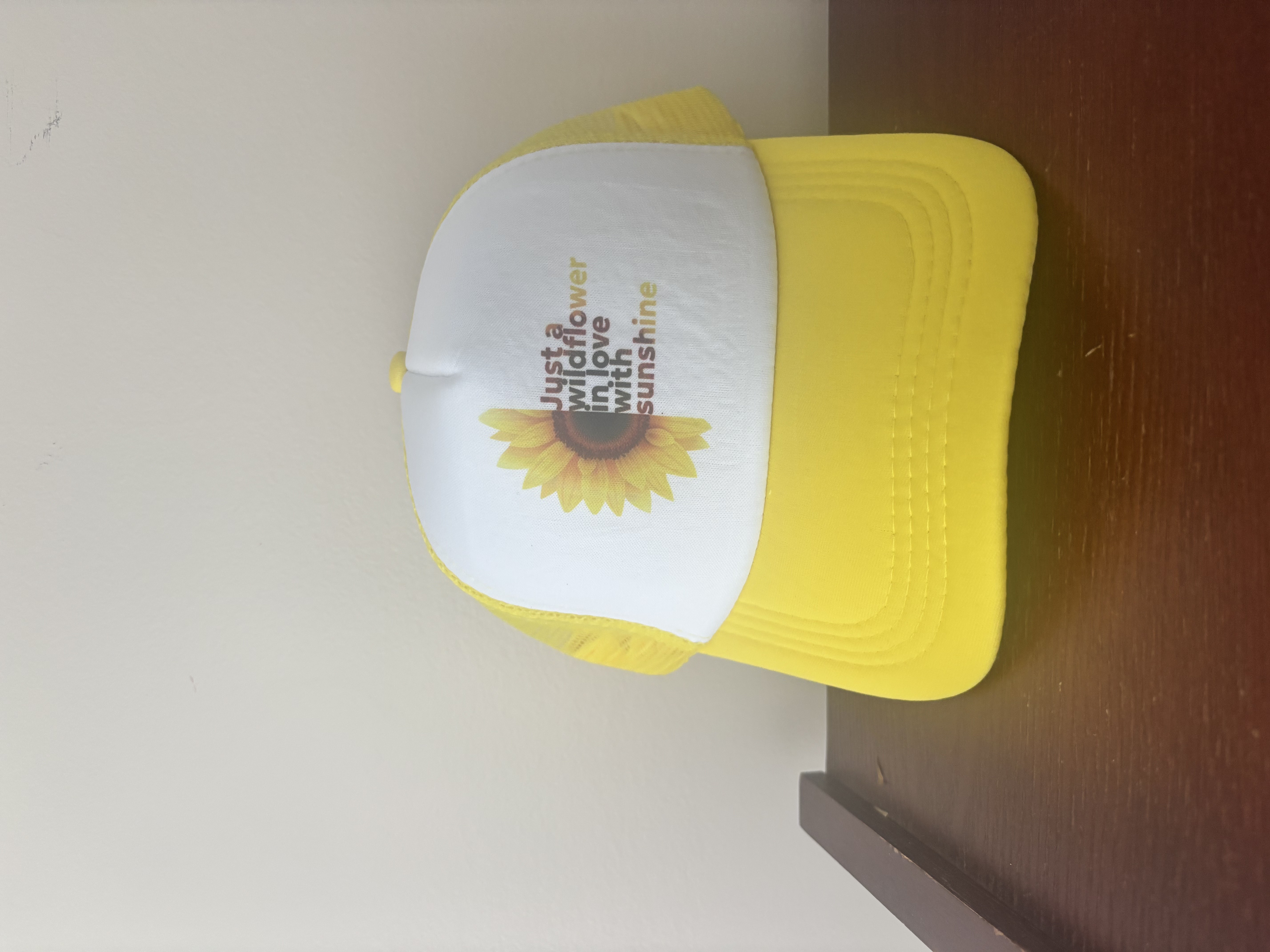Sunflower Yellow Cap