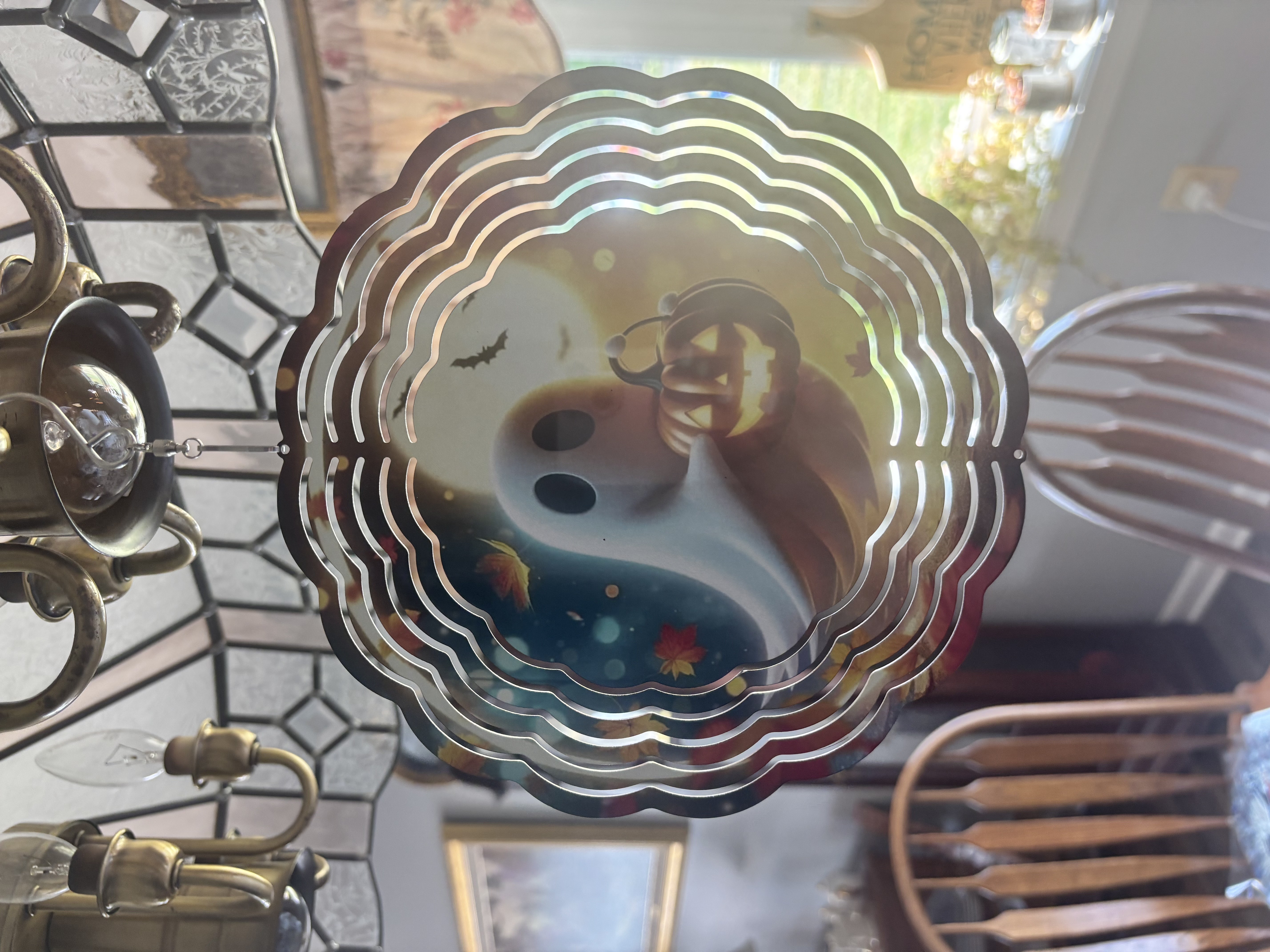 Halloween Ghost Metal Spinner