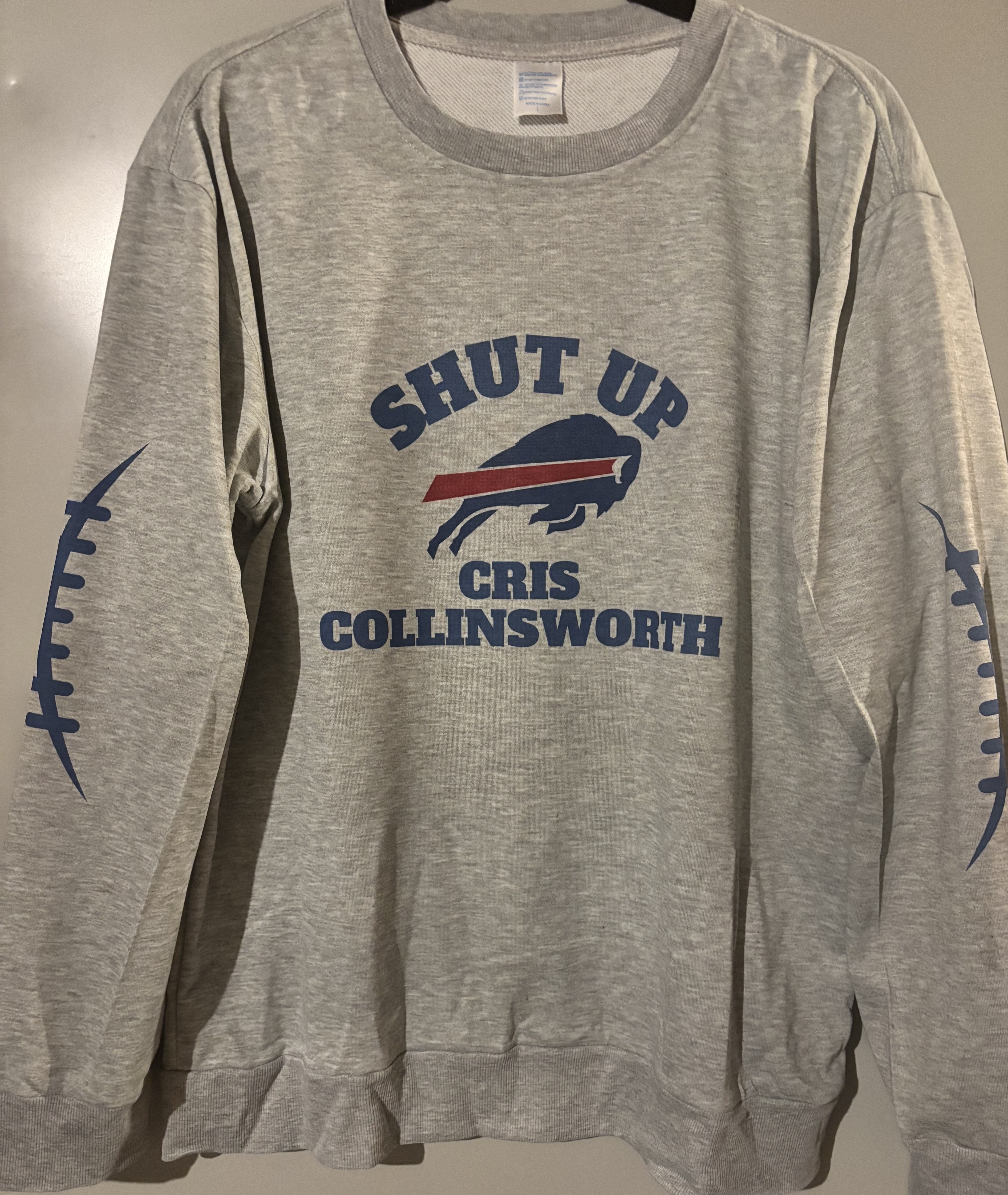 Shut Up Cris Collinsworth Buffalo Bills Sweatshirt