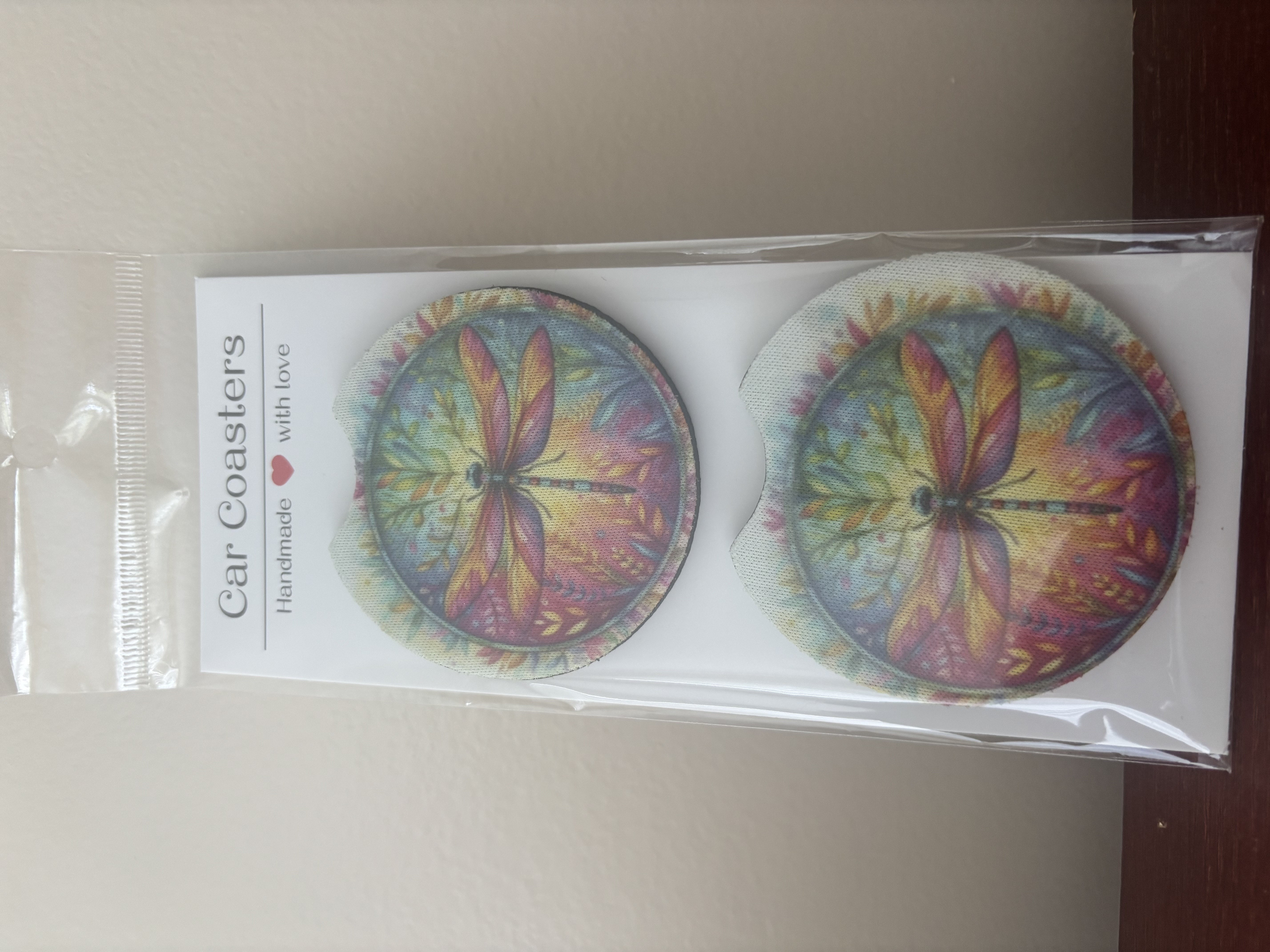 Dragonfly Car Coasters