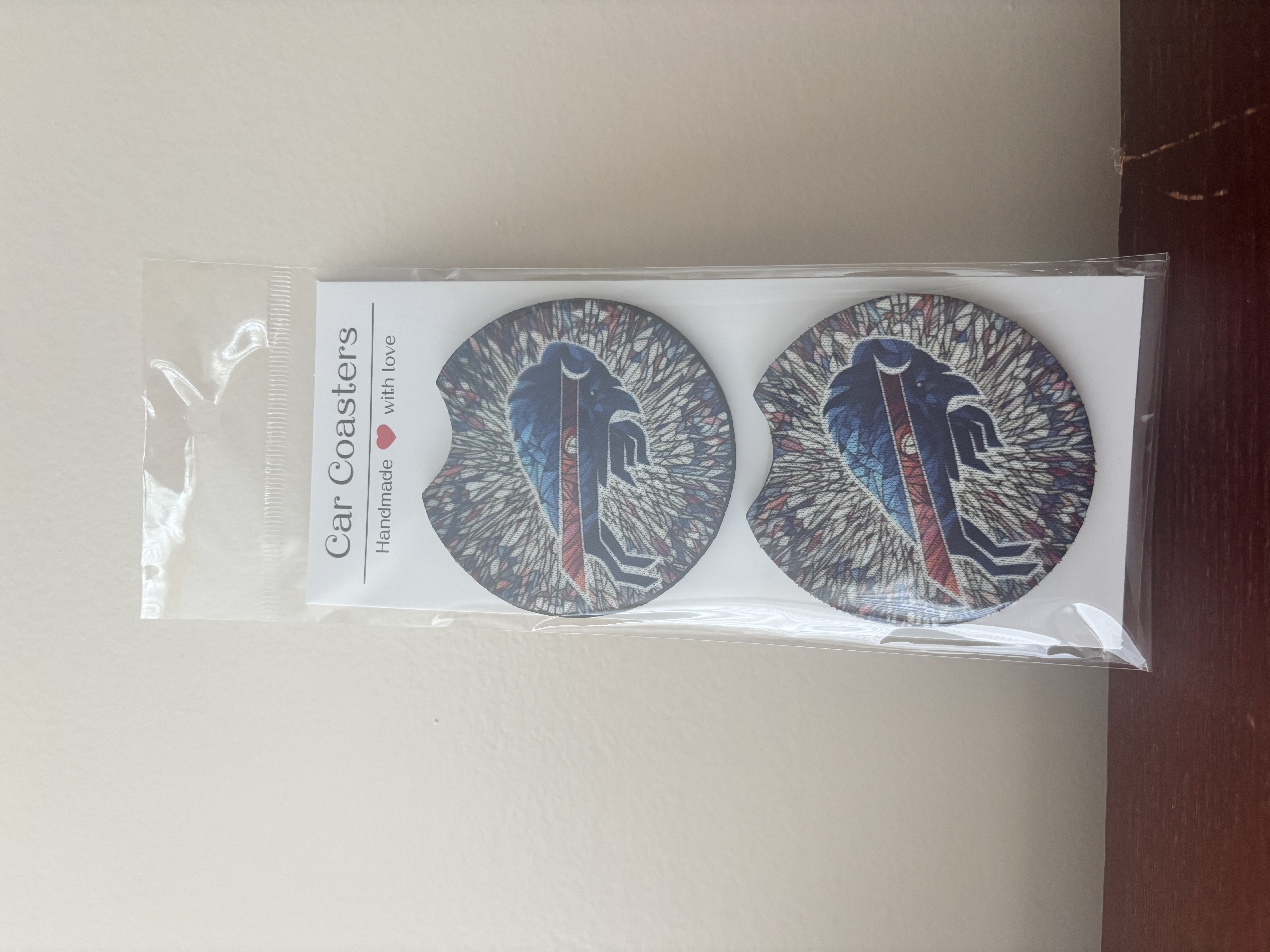 Horse Art Car Coasters